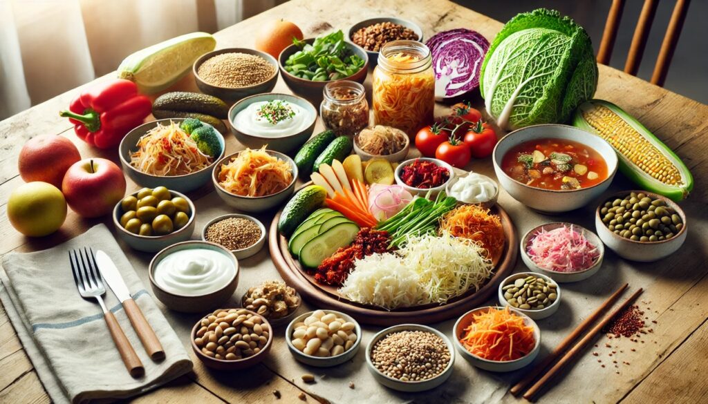 発酵食品や食物繊維