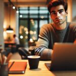 モチベーションが上がらず仕事に集中できない20〜30代ビジネスパーソンの様子