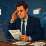 競合の変化に焦る管理職が、体調設計を通じて冷静に判断力を保っている様子