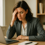 自営業やコンサルタントがサービス改善のアイデアに行き詰まり、思考が止まりかけている場面